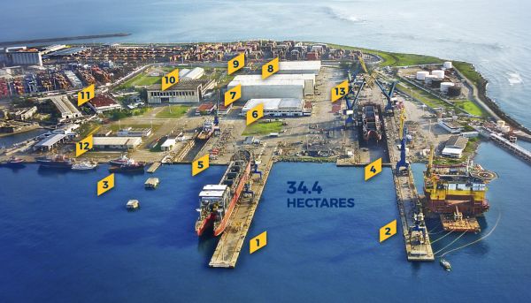 Hutchison Ports TNG ex Talleres Navales del Golfo,Mexico shipyards
